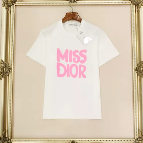 Wholesale Christian Dior T-Shirts Short Sleeved For Women #1303890 $48.00 USD, Wholesale Quality Replica Christian Dior T-Shirts