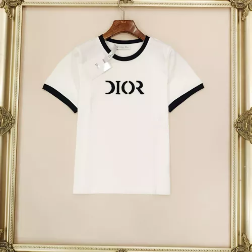 Wholesale Christian Dior T-Shirts Short Sleeved For Women #1303894 $48.00 USD, Wholesale Quality Replica Christian Dior T-Shirts