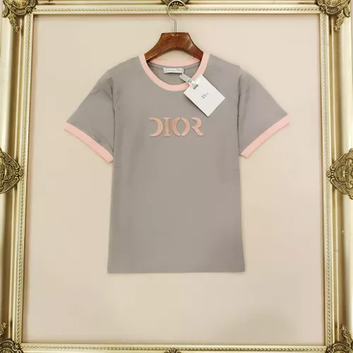 Wholesale Christian Dior T-Shirts Short Sleeved For Women #1303896 $48.00 USD, Wholesale Quality Replica Christian Dior T-Shirts