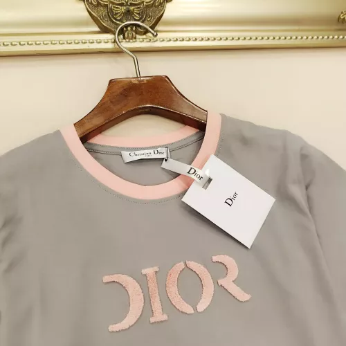 Replica Christian Dior T-Shirts Short Sleeved For Women #1303896 $48.00 USD for Wholesale