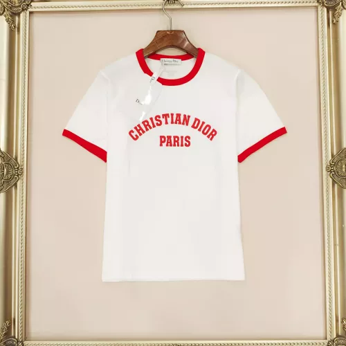 Wholesale Christian Dior T-Shirts Short Sleeved For Women #1303898 $48.00 USD, Wholesale Quality Replica Christian Dior T-Shirts