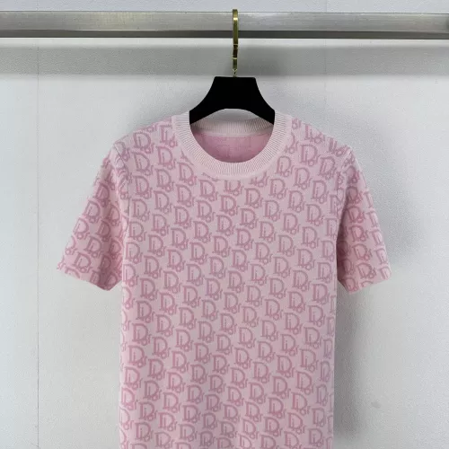 Wholesale Christian Dior T-Shirts Short Sleeved For Women #1303902 $80.00 USD, Wholesale Quality Replica Christian Dior T-Shirts