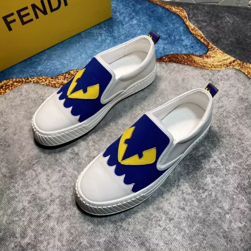 Replica Fendi Casual Shoes For Men #1303930 $76.00 USD for Wholesale