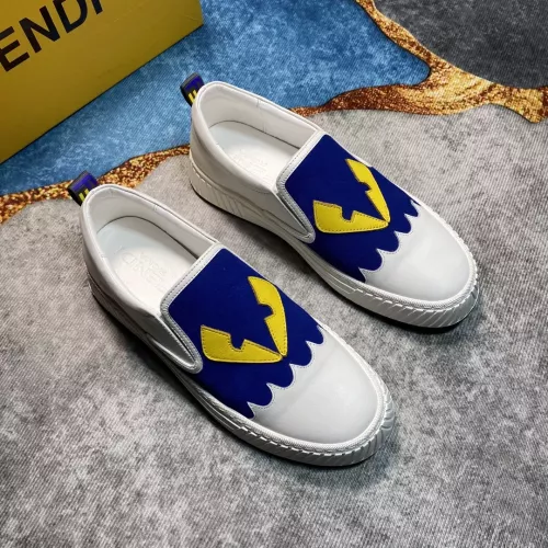 Replica Fendi Casual Shoes For Men #1303930 $76.00 USD for Wholesale