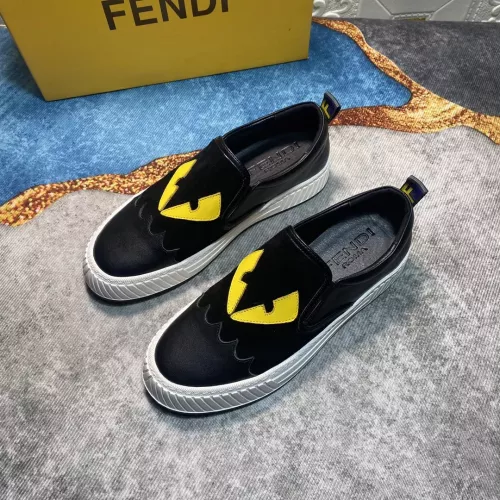 Replica Fendi Casual Shoes For Men #1303931 $76.00 USD for Wholesale