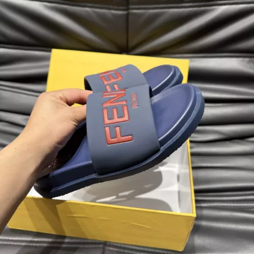 Replica Fendi Slippers For Men #1303935 $56.00 USD for Wholesale