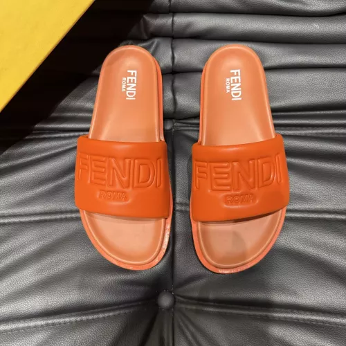 Replica Fendi Slippers For Men #1303939 $56.00 USD for Wholesale