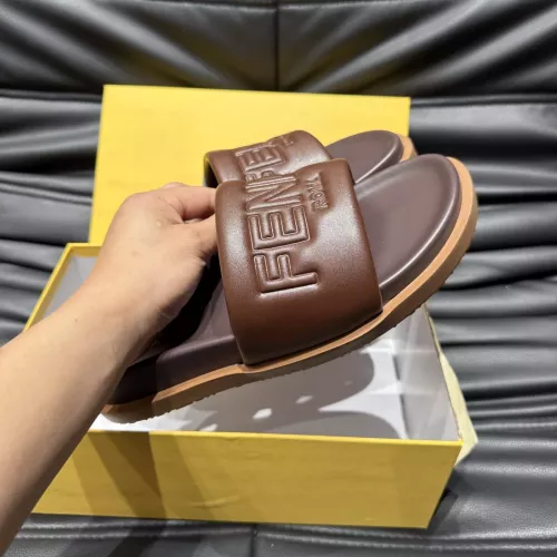 Replica Fendi Slippers For Men #1303941 $56.00 USD for Wholesale