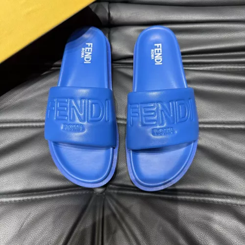 Replica Fendi Slippers For Men #1303944 $56.00 USD for Wholesale