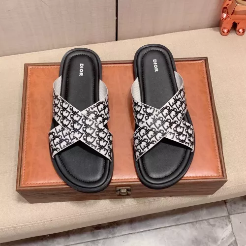 Wholesale Christian Dior Slippers For Men #1303947 $45.00 USD, Wholesale Quality Replica Christian Dior Slippers