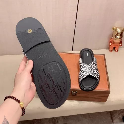 Replica Christian Dior Slippers For Men #1303947 $45.00 USD for Wholesale