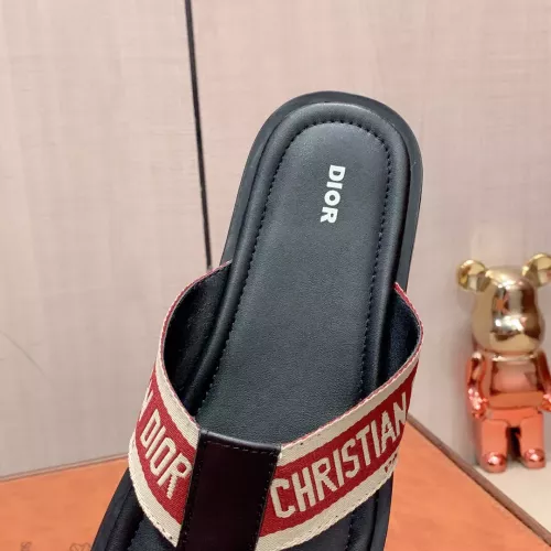 Replica Christian Dior Slippers For Men #1303950 $45.00 USD for Wholesale