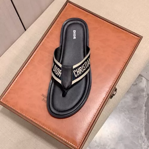 Replica Christian Dior Slippers For Men #1303951 $45.00 USD for Wholesale