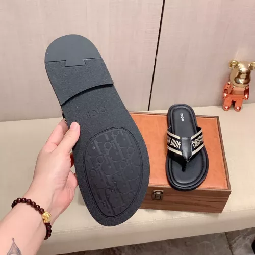 Replica Christian Dior Slippers For Men #1303951 $45.00 USD for Wholesale