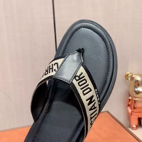 Replica Christian Dior Slippers For Men #1303952 $45.00 USD for Wholesale