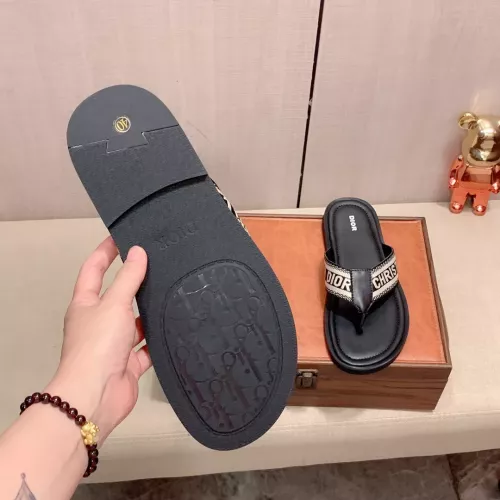 Replica Christian Dior Slippers For Men #1303953 $45.00 USD for Wholesale