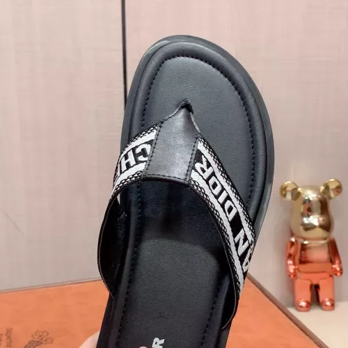 Replica Christian Dior Slippers For Men #1303953 $45.00 USD for Wholesale