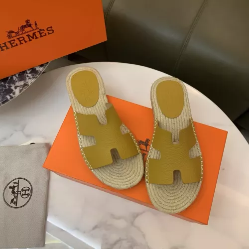 Replica Hermes Slippers For Men #1304002 $60.00 USD for Wholesale