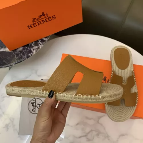 Replica Hermes Slippers For Men #1304003 $60.00 USD for Wholesale