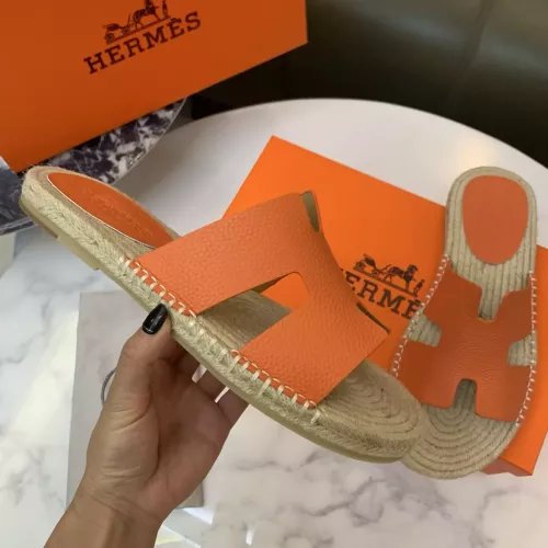 Replica Hermes Slippers For Men #1304005 $60.00 USD for Wholesale