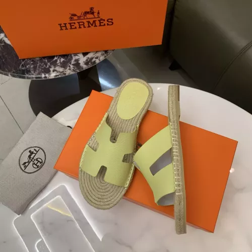 Replica Hermes Slippers For Men #1304006 $60.00 USD for Wholesale