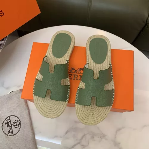 Wholesale Hermes Slippers Shoes For Men #1304008 $60.00 USD, Wholesale Quality Replica Hermes Slippers