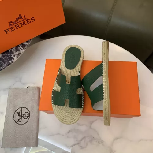 Replica Hermes Slippers For Men #1304010 $60.00 USD for Wholesale