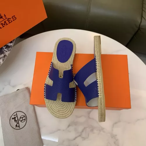 Replica Hermes Slippers For Men #1304011 $60.00 USD for Wholesale