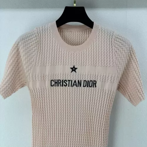 Replica Christian Dior T-Shirts Short Sleeved For Women #1304055 $80.00 USD for Wholesale