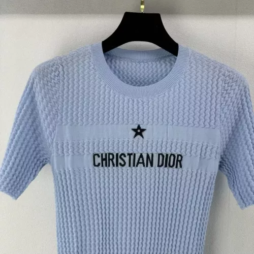 Replica Christian Dior T-Shirts Short Sleeved For Women #1304056 $80.00 USD for Wholesale