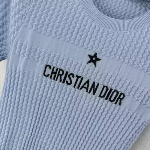 Replica Christian Dior T-Shirts Short Sleeved For Women #1304056 $80.00 USD for Wholesale