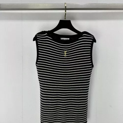 Wholesale Yves Saint Laurent YSL T-shirts Sleeveless For Women #1304093 $80.00 USD, Wholesale Quality Replica Yves Saint Laurent YSL T-shirts