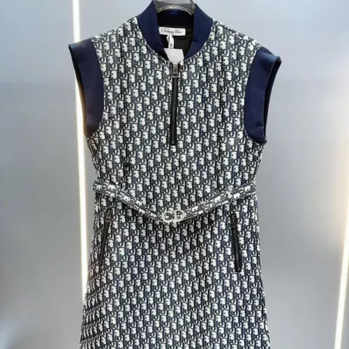 Wholesale Christian Dior Dresses Sleeveless For Women #1304113 $88.00 USD, Wholesale Quality Replica Christian Dior Dresses