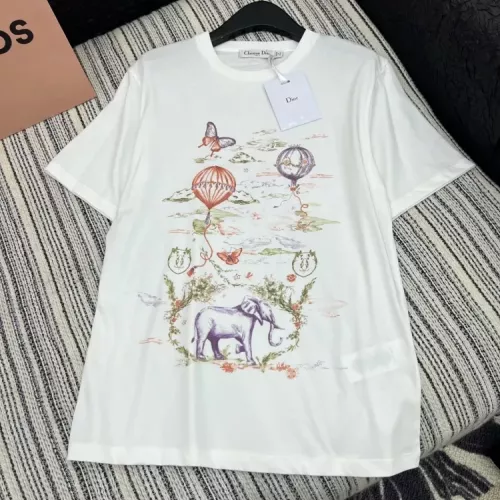 Wholesale Christian Dior T-Shirts Short Sleeved For Women #1304131 $60.00 USD, Wholesale Quality Replica Christian Dior T-Shirts