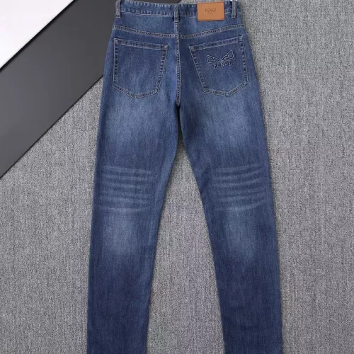 Replica Fendi Jeans For Men #1304149 $52.00 USD for Wholesale