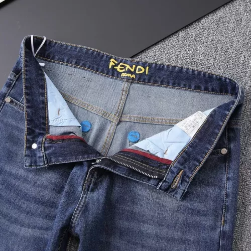 Replica Fendi Jeans For Men #1304149 $52.00 USD for Wholesale