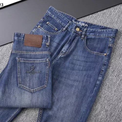 Wholesale Louis Vuitton LV Jeans For Men #1304155 $52.00 USD, Wholesale Quality Replica Louis Vuitton LV Jeans