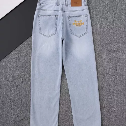 Replica Fendi Jeans For Men #1304227 $52.00 USD for Wholesale