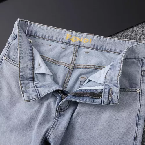 Replica Fendi Jeans For Men #1304227 $52.00 USD for Wholesale