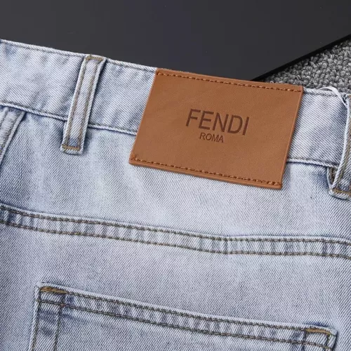 Replica Fendi Jeans For Men #1304227 $52.00 USD for Wholesale