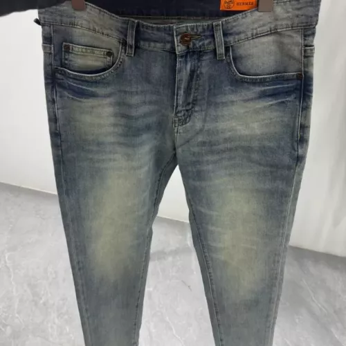 Replica Hermes Jeans For Men #1304230 $52.00 USD for Wholesale