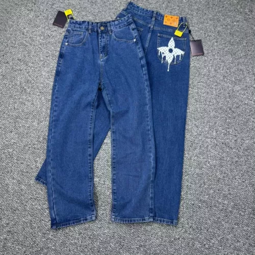 Wholesale Louis Vuitton LV Jeans For Men #1304241 $52.00 USD, Wholesale Quality Replica Louis Vuitton LV Jeans