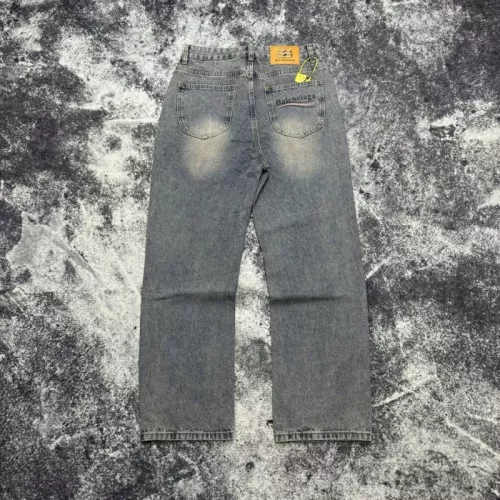 Replica Balenciaga Jeans For Men #1304252 $52.00 USD for Wholesale