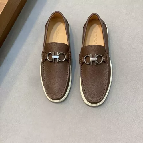 Wholesale Salvatore Ferragamo Casual Shoes For Men #1304273 $122.00 USD, Wholesale Quality Replica Salvatore Ferragamo Casual Shoes