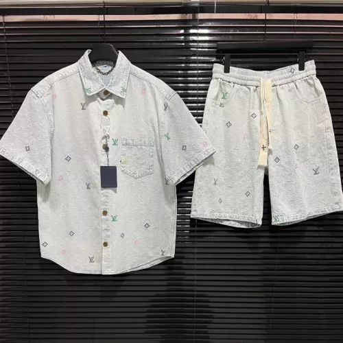 Wholesale Louis Vuitton LV Tracksuits Short Sleeved For Unisex #1304378 $108.00 USD, Wholesale Quality Replica Louis Vuitton LV Tracksuits