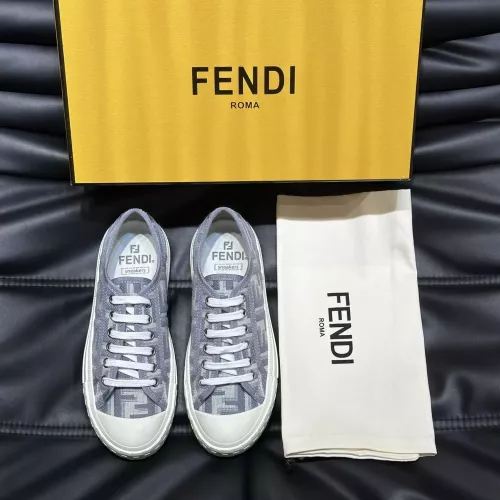 Replica Fendi Casual Shoes For Men #1304458 $72.00 USD for Wholesale