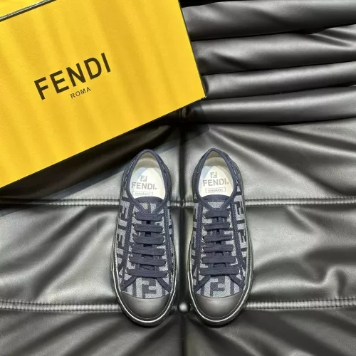 Replica Fendi Casual Shoes For Men #1304459 $72.00 USD for Wholesale