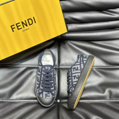 Replica Fendi Casual Shoes For Men #1304459 $72.00 USD for Wholesale