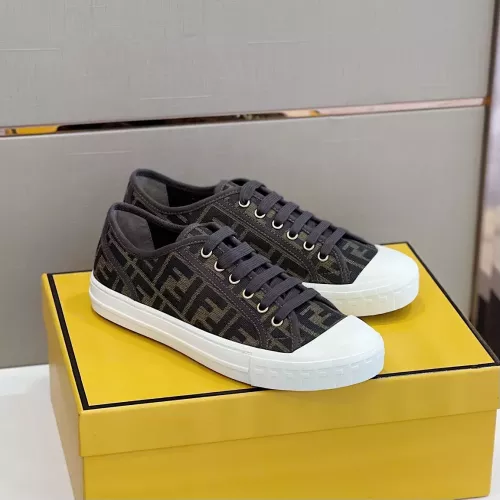 Wholesale Fendi Casual Shoes For Men #1304462 $72.00 USD, Wholesale Quality Replica Fendi Casual Shoes