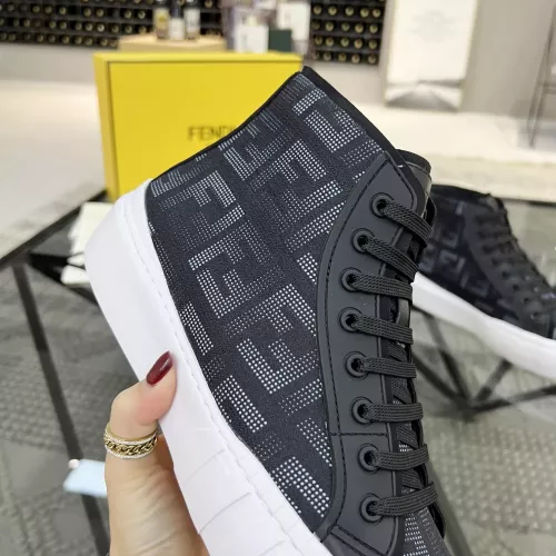 Replica Fendi High Tops Casual Shoes For Men #1304465 $80.00 USD for Wholesale